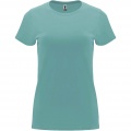 Capri kortärmad T-shirt för dam, Dusty Blue